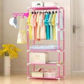 Clothes Storage and Hanger Rack