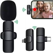 K8 2 IN 1 Wireless for Type-C Android & iPhone iPad, Camera Microphone