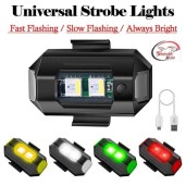 Rechargeable WARNING Flashing Light For Bike