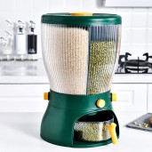 360 Rotatable 4 in 1 Grains Dispenser Rice 
