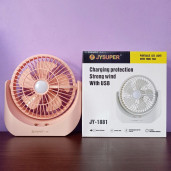 JY Super JY-1881 is a portable LED light with a mini fan