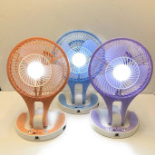  Mini Fan JR-5580 With Portable LED Light