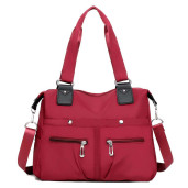 Women's Handbag Solid ( Red colour )