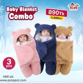ওরিজিনাল চায়না baby blanket 3pcs